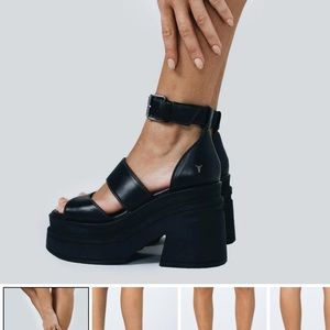 Windsor Smith Latch leather sandals
